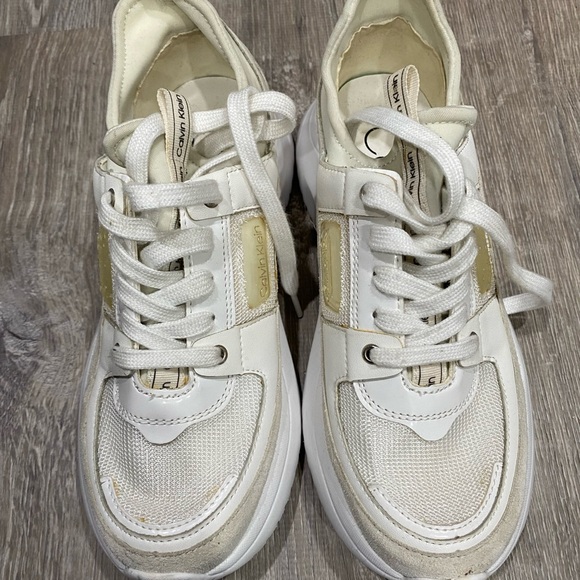 Calvin Klein white sneakers - Picture 4 of 5